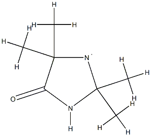 1-Imidazolidinyl,2,2,5,5-tetramethyl-4-oxo-(9CI) Structure