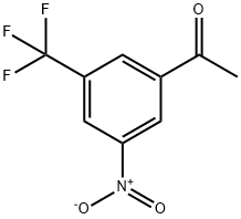1-(3-硝基-5-(三氟甲基)苯基)乙酮,39174-87-3,结构式