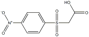 2-(4-硝基苯磺酰基)乙酸, 3937-94-8, 结构式