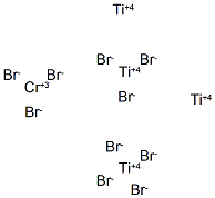 Tetratitanium chromium decabromide (in mixtures with bromine) 结构式