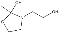 3-Oxazolidineethanol,2-hydroxy-2-methyl-(9CI) Struktur