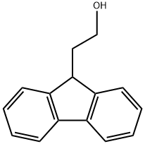 9H-フルオレン-9-エタノール 化学構造式