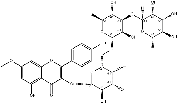 Catharticin 化学構造式