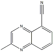 5-Quinoxalinecarbonitrile,2-methyl-(9CI) Structure