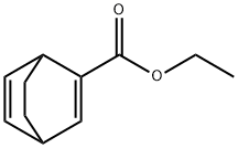ビシクロ[2.2.2]オクタ-2,5-ジエン-2-カルボン酸エチルエステル 化学構造式