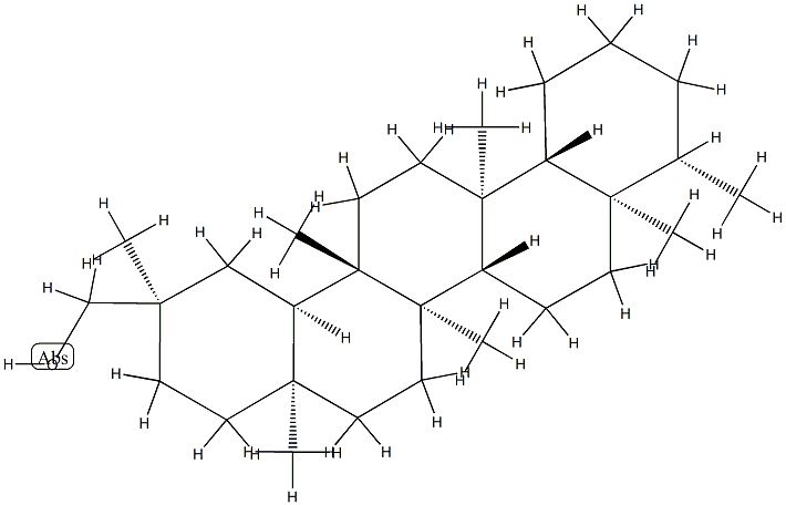D:A-Friedooleanan-29-ol Struktur