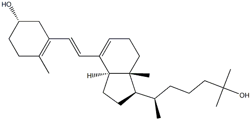 25-Hydroxytachysterol3 Structure