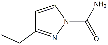 1H-Pyrazole-1-carboxamide,3-ethyl-(9CI) Structure