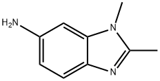 1,2-DIMETHYL-1H-BENZIMIDAZOL-6-AMINE, 4006-62-6, 结构式