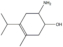 3-Cyclohexen-1-ol,6-amino-3-methyl-4-(1-methylethyl)-(9CI) 结构式