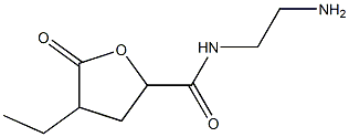 Pentonic acid, 5-[(2-aminoethyl)amino]-2,3,5-trideoxy-2-ethyl-5-oxo-, gamma-lactone (9CI) Structure