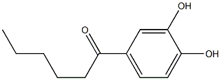 1-Hexanone,1-(3,4-dihydroxyphenyl)-(9CI),4009-78-3,结构式