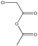 Acetic acid (chloroacetic)anhydride Struktur