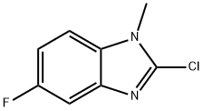 1H-Benzimidazole,2-chloro-5-fluoro-1-methyl-(9CI) Structure