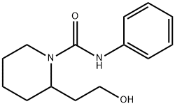 1-Piperidinecarboxamide,2-(2-hydroxyethyl)-N-phenyl-(9CI) Structure