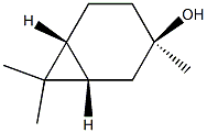(1S,6R)-3,7,7-Trimethylbicyclo[4.1.0]heptan-3α-ol,4017-79-2,结构式