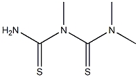 Thioimidodicarbonic  diamide  ([(H2N)C(S)]2NH),  N,N,2-trimethyl-  (9CI) 化学構造式
