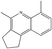 1H-Cyclopenta[c]quinoline,2,3-dihydro-4,6-dimethyl-(9CI) Structure
