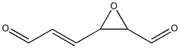Hex-2-enodialdose,  4,5-anhydro-2,3-dideoxy-  (9CI) Struktur