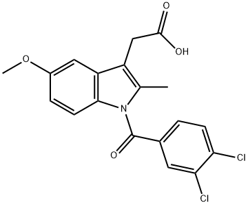 吲哚美辛EP杂质G, 402849-26-7, 结构式