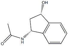 403672-04-8 Acetamide, N-[(1R,3S)-2,3-dihydro-3-hydroxy-1H-inden-1-yl]-, rel- (9CI)