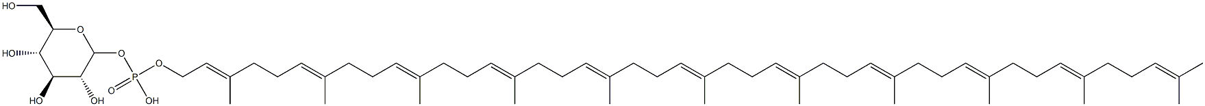 polyisoprenol phosphate glucose 结构式