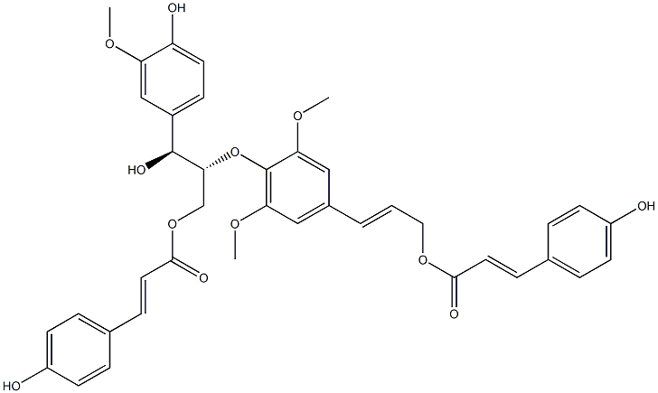 稀有木脂素 A,405281-76-7,结构式