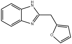 1H-Benzimidazole,2-(2-furanylmethyl)-(9CI) 结构式