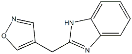 1H-Benzimidazole,2-(4-isoxazolylmethyl)-(9CI) Struktur