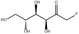 1-氟-1-脱氧-D-果糖 结构式