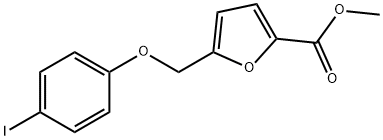methyl 5-[(4-iodophenoxy)methyl]-2-furoate Structure