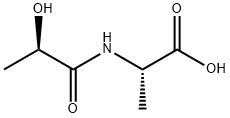 L-Alanine,N-[(2R)-2-hydroxy-1-oxopropyl]-(9CI) Struktur