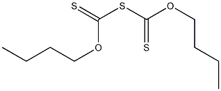 ビス(チオ炭酸O-ブチル)チオ無水物 化学構造式