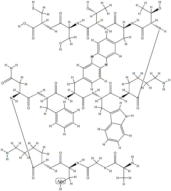 dihydrosomatostatin Struktur
