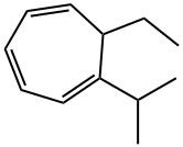 1,3,5-Cycloheptatriene,7-ethyl-1-(1-methylethyl)-(9CI) 化学構造式
