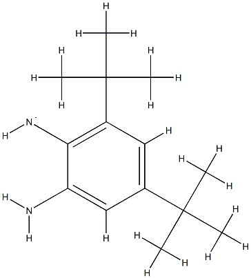 Amidogen,  [2-amino-4,6-bis(1,1-dimethylethyl)phenyl]- Structure