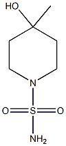 1-Piperidinesulfonamide,4-hydroxy-4-methyl-(7CI,8CI) Struktur