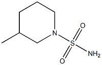 1-Piperidinesulfonamide,3-methyl-(7CI,8CI,9CI) Structure