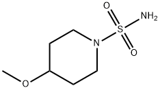 1-Piperidinesulfonamide,4-methoxy-(7CI,8CI) Struktur