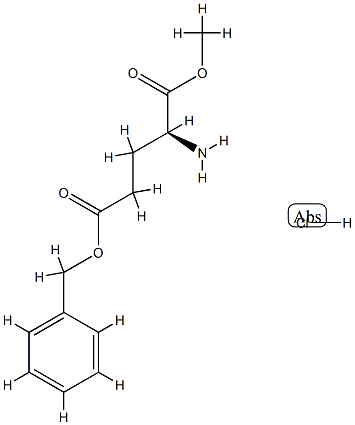L-Glu(OBzl)-OMe· HCl Structure