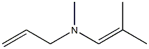 1-Propen-1-amine,N,2-dimethyl-N-2-propenyl-(9CI) 结构式