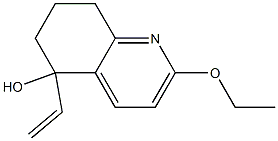 5-Quinolinol,5-ethenyl-2-ethoxy-5,6,7,8-tetrahydro-(9CI) Structure