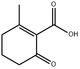 1-Cyclohexene-1-carboxylicacid,2-methyl-6-oxo-(9CI) Structure