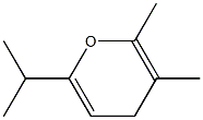 4H-Pyran,2,3-dimethyl-6-(1-methylethyl)-(9CI) 结构式
