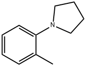Pyrrolidine, 1-(2-Methylphenyl)- 结构式