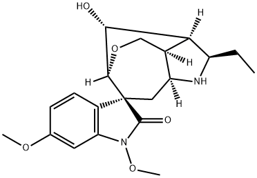 14-Hydroxy-11-methoxygelsedine 结构式