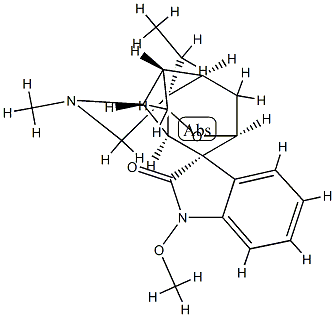 Gelsemine, 18,19-dihydro-1-methoxy- Structure