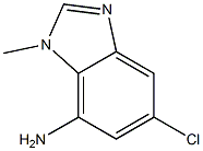 1H-Benzimidazol-7-amine,5-chloro-1-methyl-(9CI) Structure