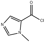 1-Methyl-1H-iMidazole-5-carbonyl chloride 化学構造式