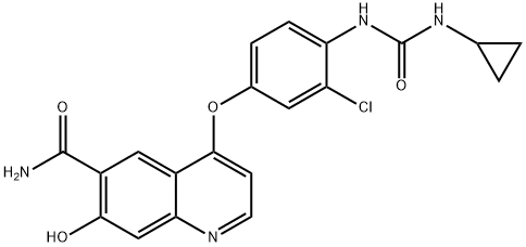乐伐替尼杂质D,417717-04-5,结构式